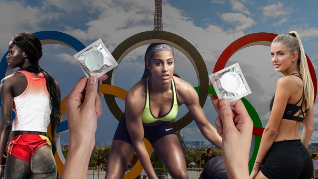 Sekse karşı karton yatak kuruldu ama… Olimpiyatlara prezervatif yağmuru